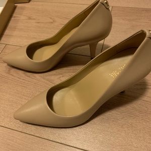 Leather heels